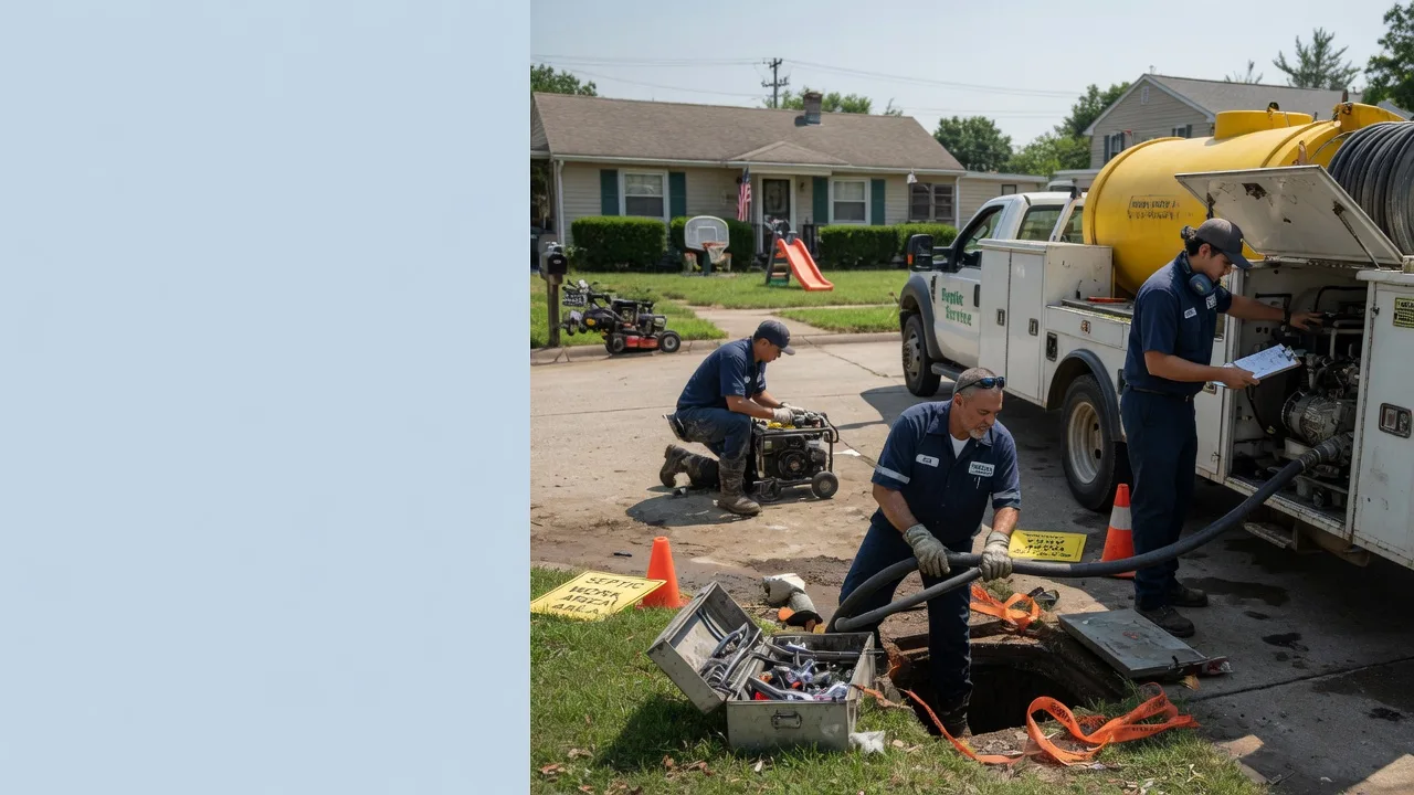 Septic Tank Pumping in Mechanicsburg, OH near me